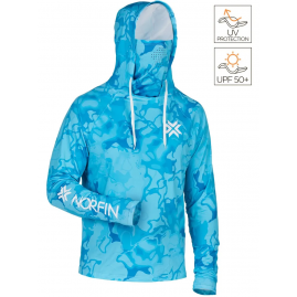 Джемпер NORFIN SUN PRO WAVES HOODIE BLUE р.S Джемпер NORFIN SUN PRO WAVES HOODIE BLUE р.S