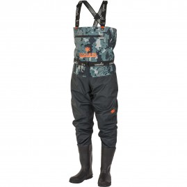 Полукомбинезон забродный NORFIN PILOT CAMO BOOTFOOT р.45-XL-S с сапогами резина Полукомбинезон забродный NORFIN PILOT CAMO BOOTFOOT р.45-XL-S с сапогами резина