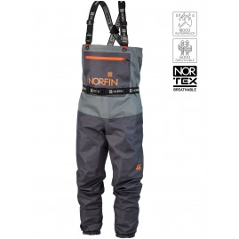 Полукомбинезон забродный NORFIN PILOT STOCKINGFOOT GRAY р.M Полукомбинезон забродный NORFIN PILOT STOCKINGFOOT GRAY р.M