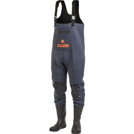 Полукомбинезон забродный NORFIN SHADOW NEOPRENE BOOTFOOT р.40-S с сапогами Полукомбинезон забродный NORFIN SHADOW NEOPRENE BOOTFOOT р.40-S с сапогами